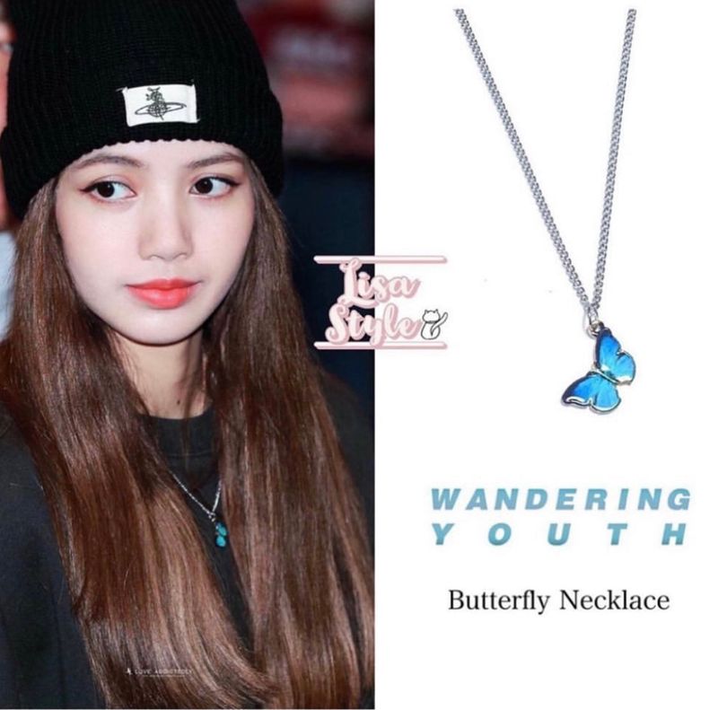 Butterfly Necklace (4 Colors)
