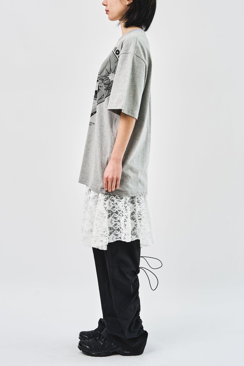 (W) Lace Layer Skirt (2color)