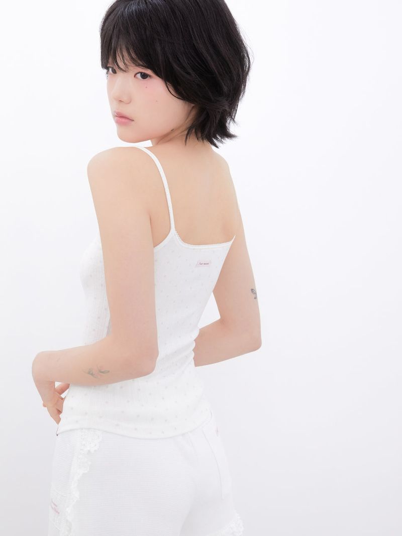 Star Frill Sleeveless(IVORY)