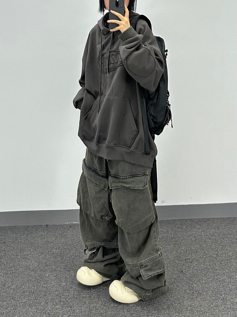 elbow patch hoodie