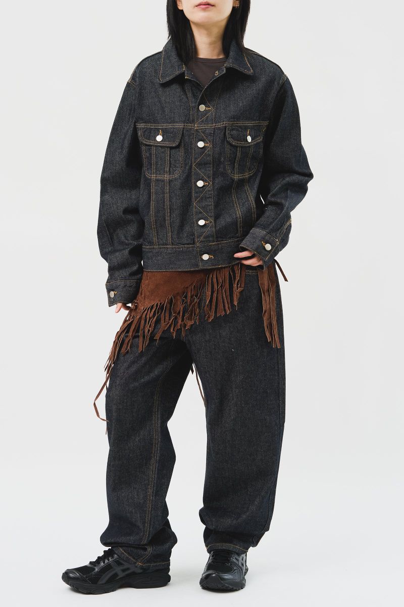 Julie Non Fade Raw Denim Jacket