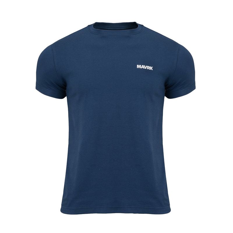 Daily Small Logo Muscle-fit Tshirt Navy