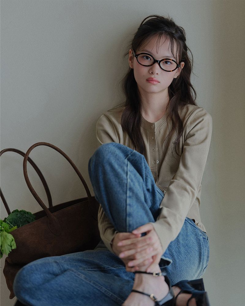 [ORIGINAL] Bay Round Acetate Frame Glasses