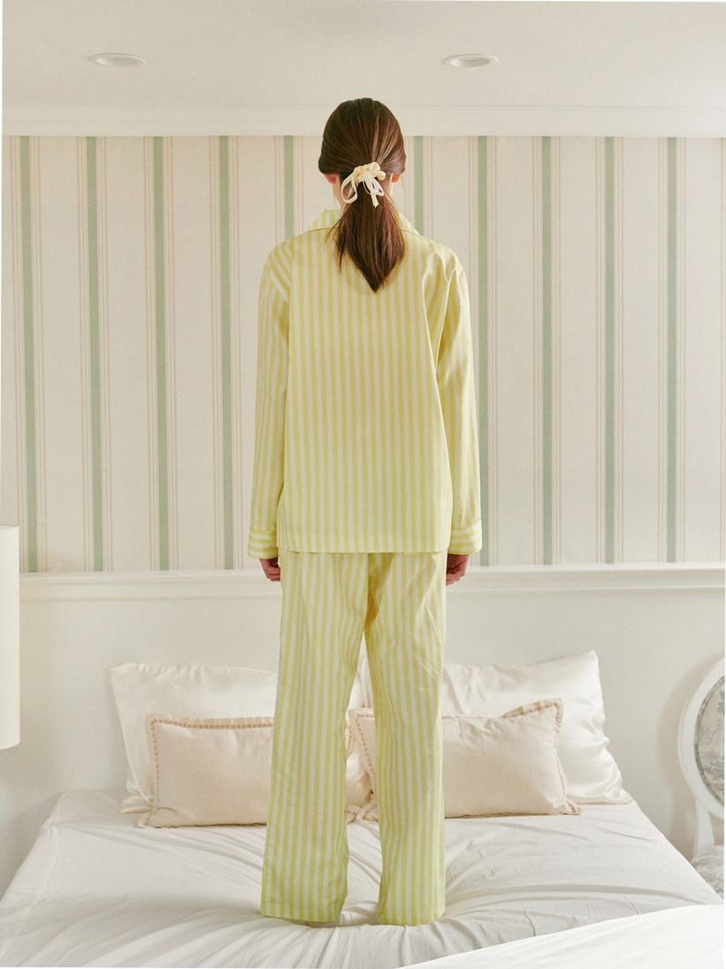 (Unisex) Lemon Champagne PJ Set