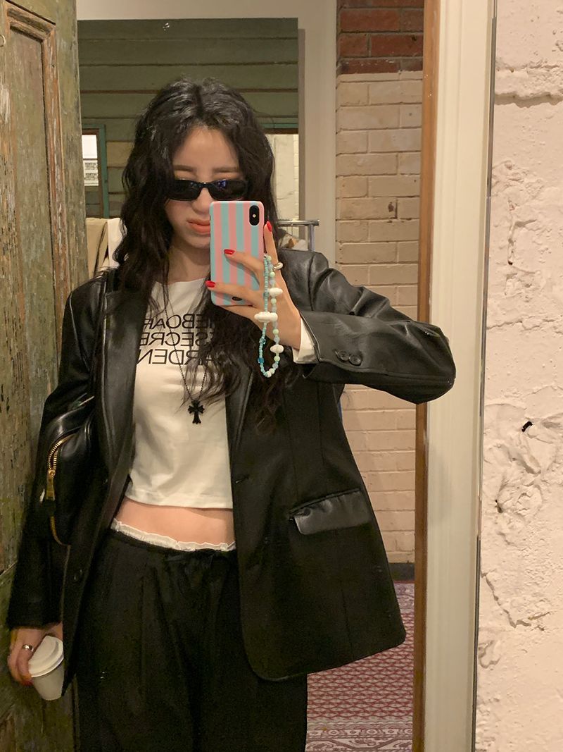 [MADE] Onz Classic Vegan Leather Jacket