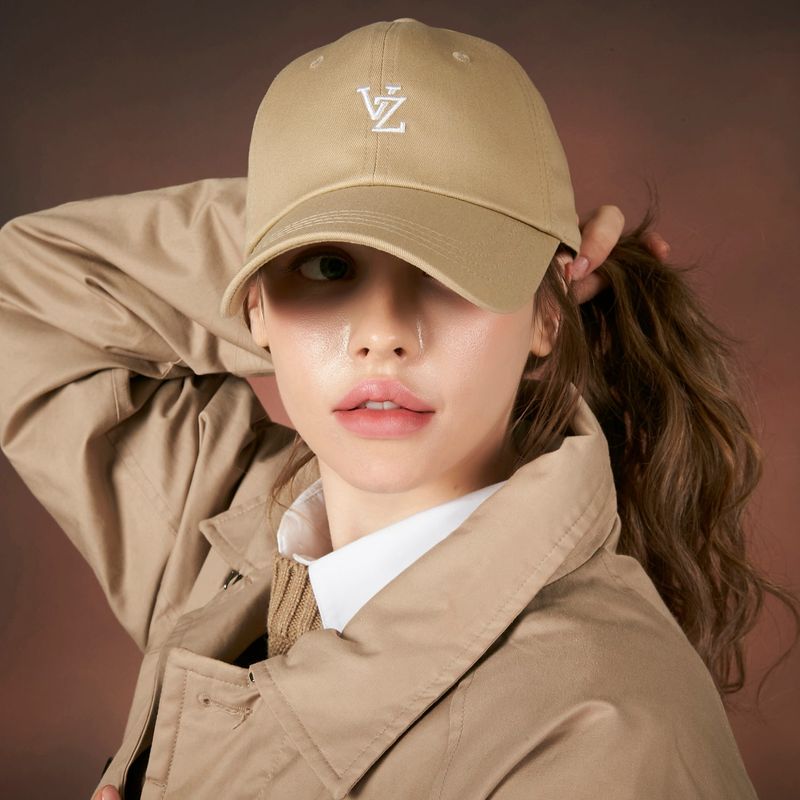 Monogram soft over fit ball cap