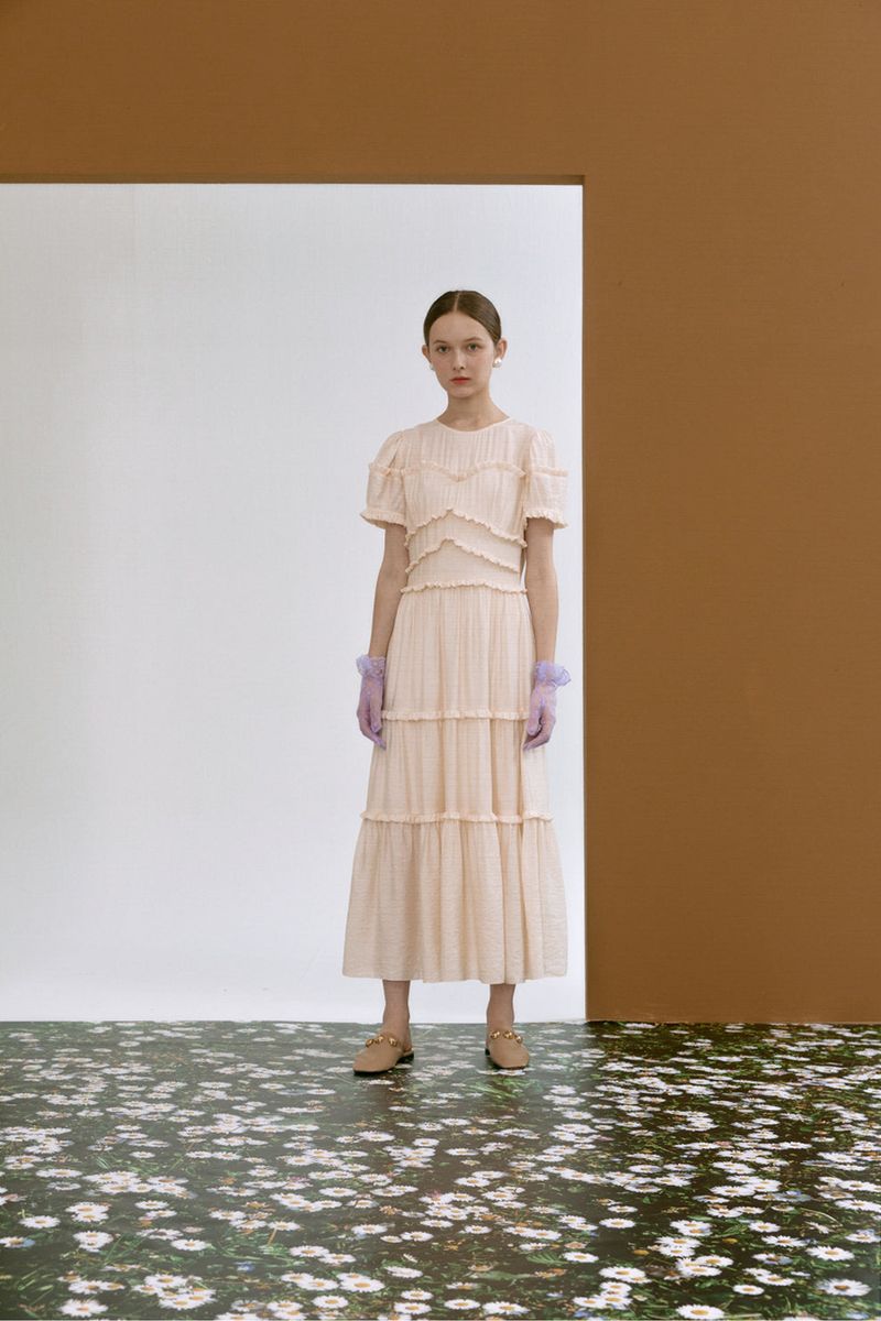 ROMANCHIC(ロマンシック)の「Frill can-can dress(Dresses)」