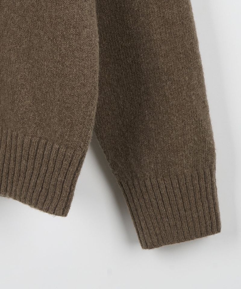 Bellin Wool Round-Neck Knit (8 Colors, M / L)