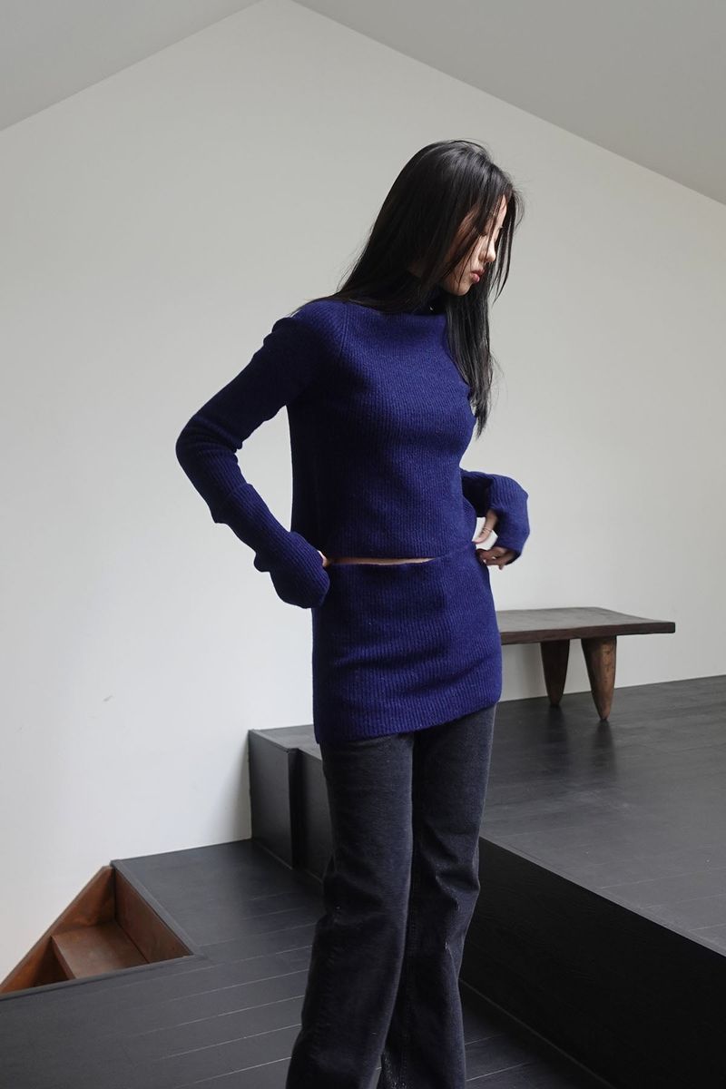 m.o.k(モク)の「Posh 3piece knitwear(Tops)」