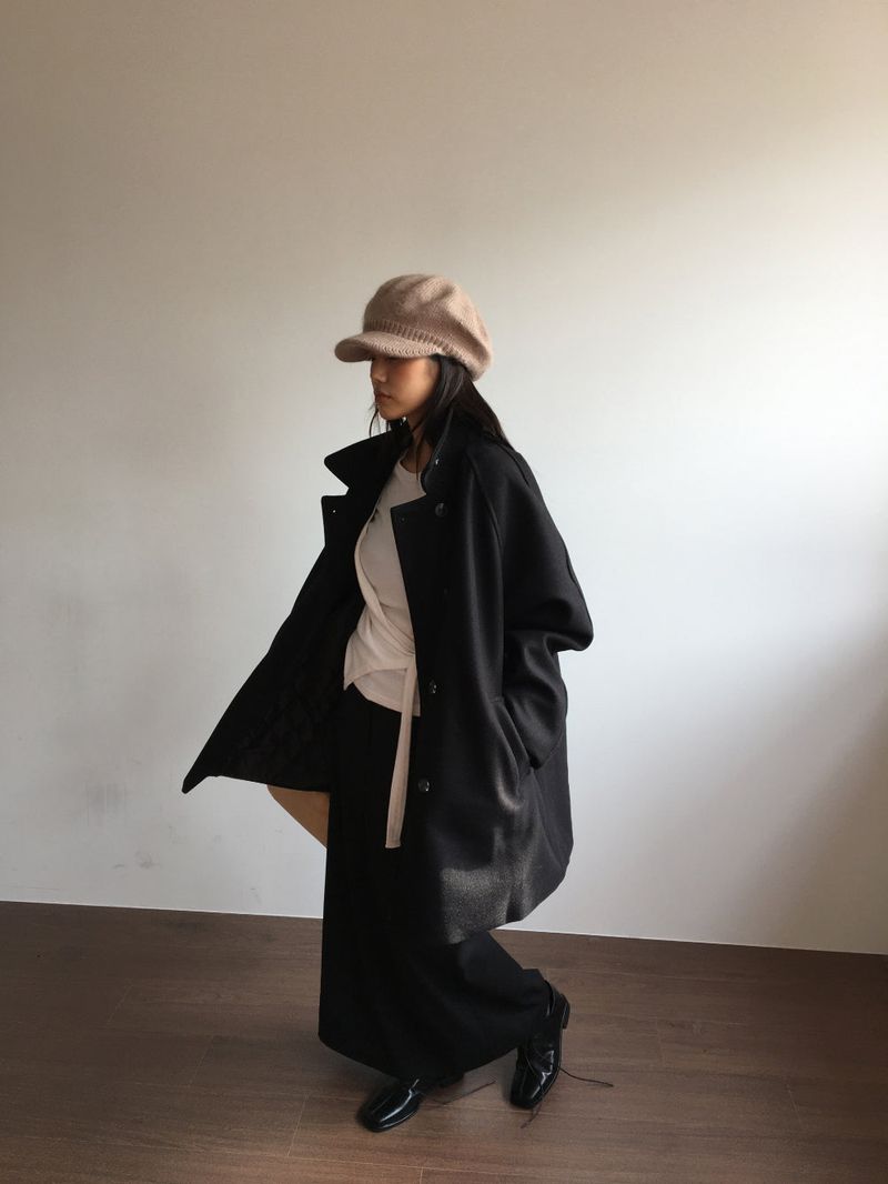 Slit Long Skirt (2 Colors)