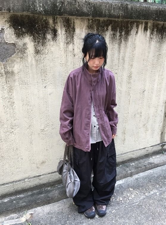 [unisex] Hemming Washing Over Fit Field Jacket