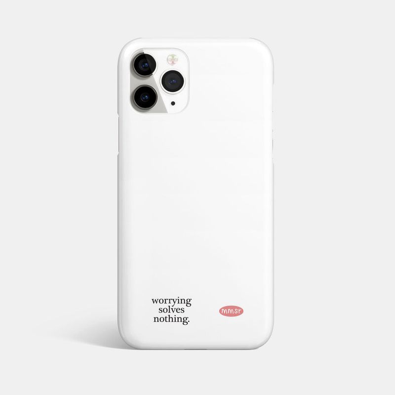 murmursroom（マーマーズルーム）の「holiday case (glossy white)（Smartphone Accessories）」