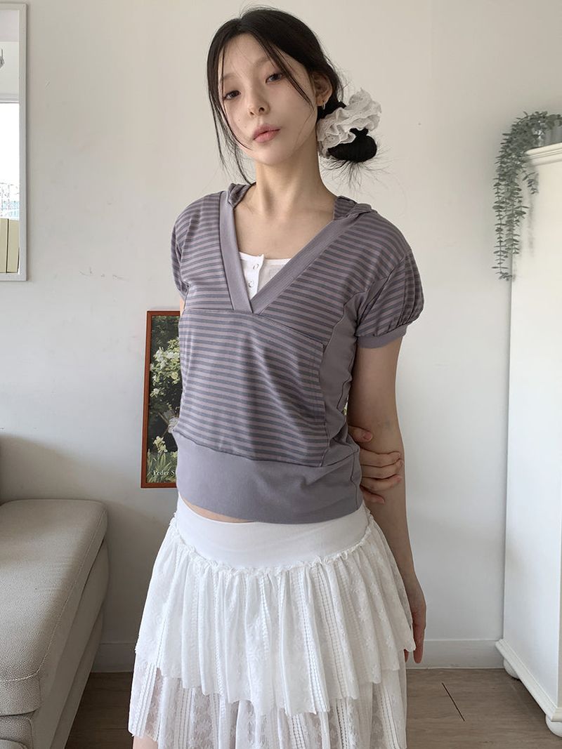 JAZZ THE ORDER（ジャズ ザ オーダー）の「HAZY STRIPE HOODIE (2C)（Tops）」