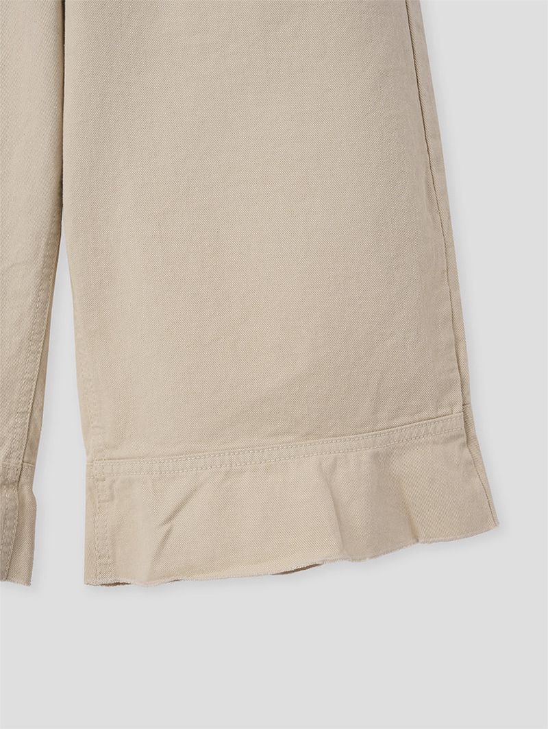 FRILL CAPRI PANTS (3C)
