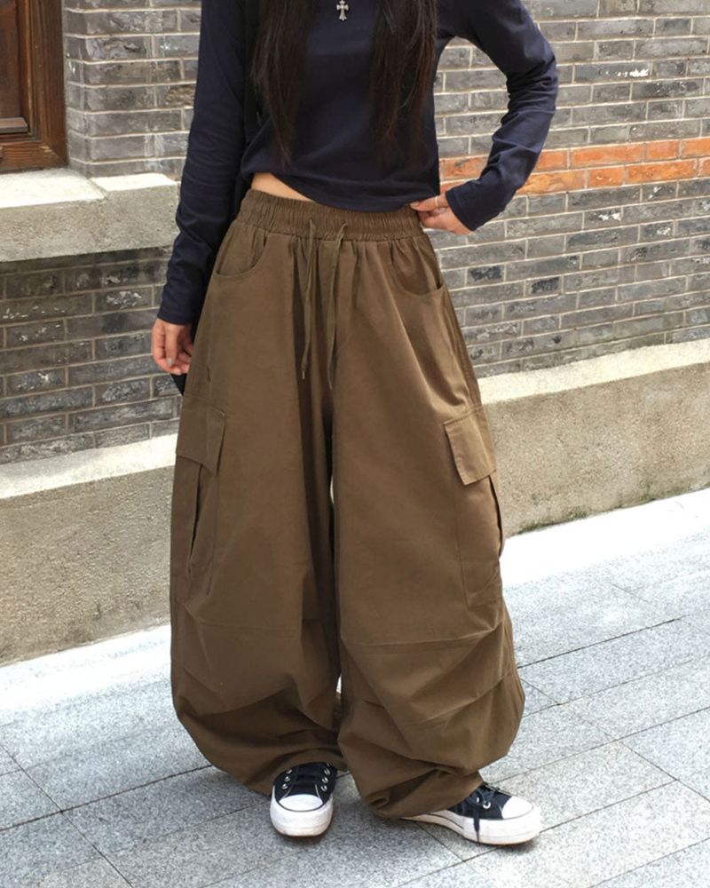 Head Cargo Balloon Wide Pants
