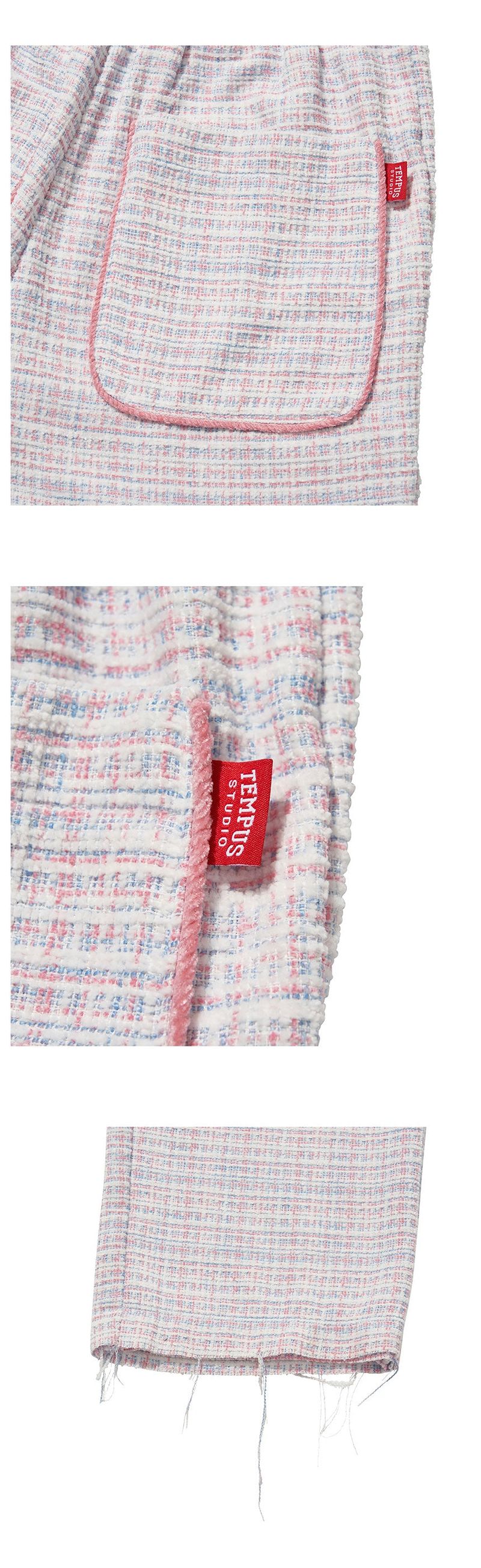 LIBERTY TWEED PANTS [PINK]