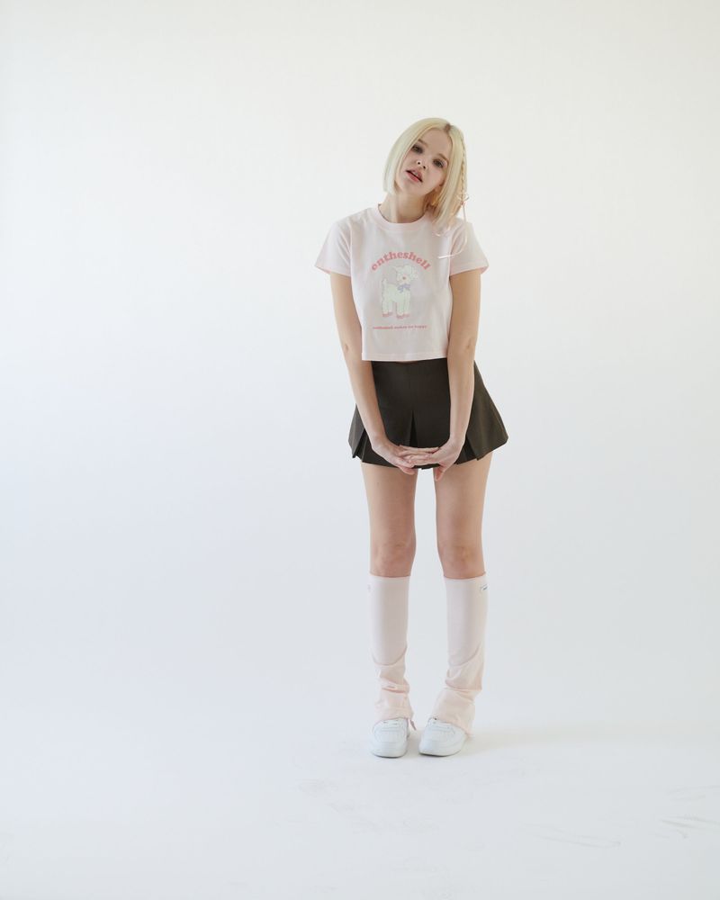 Ontheshell Light Leg Wamer - Baby pink