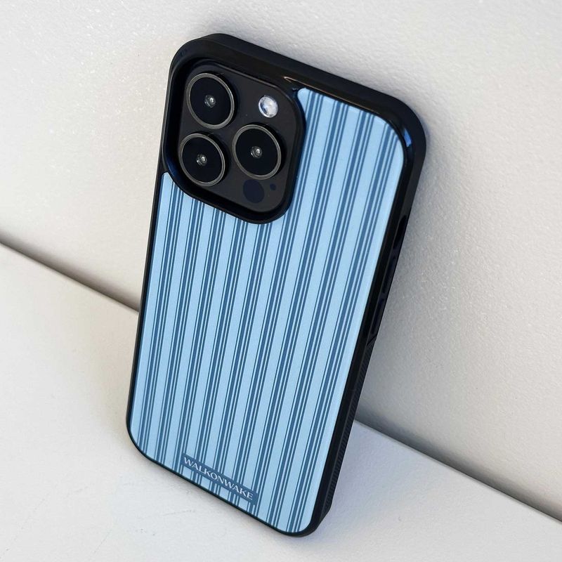 [Glass]  Stripe case(green)