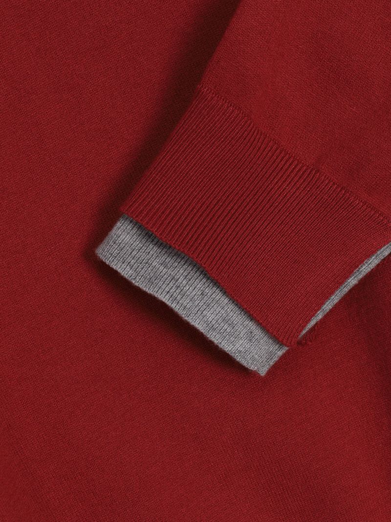 Fitz layered vneck