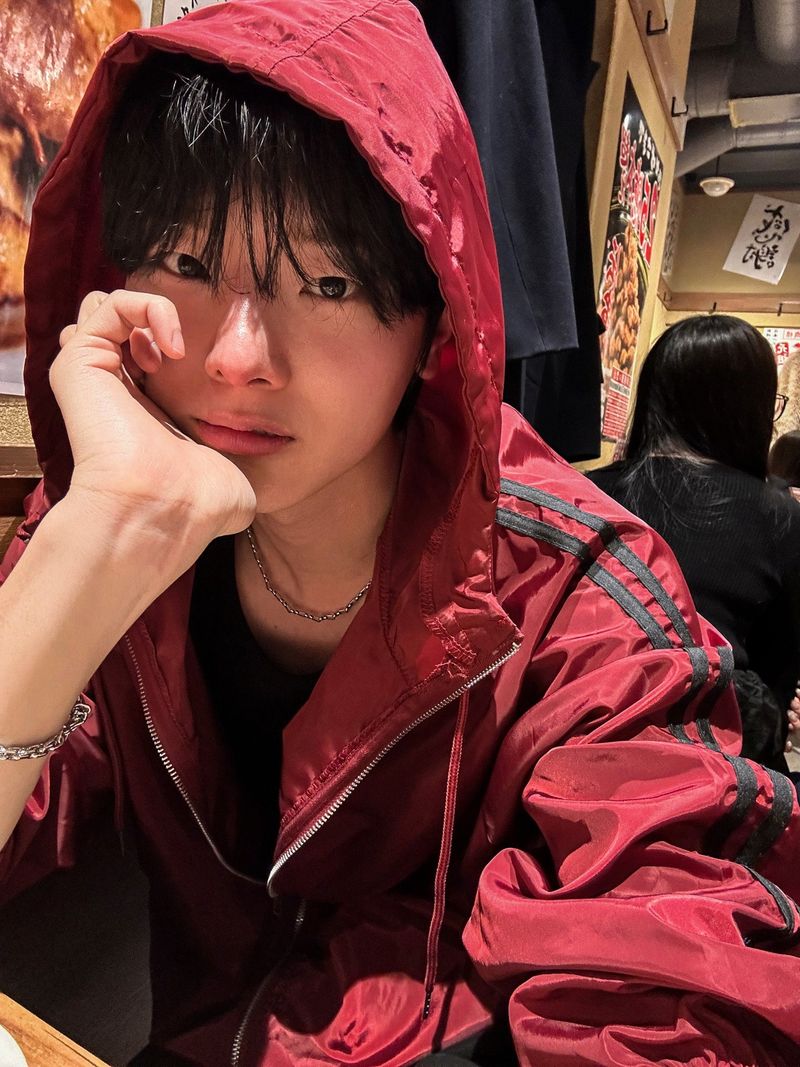 Aka Hooded Track Windbreaker