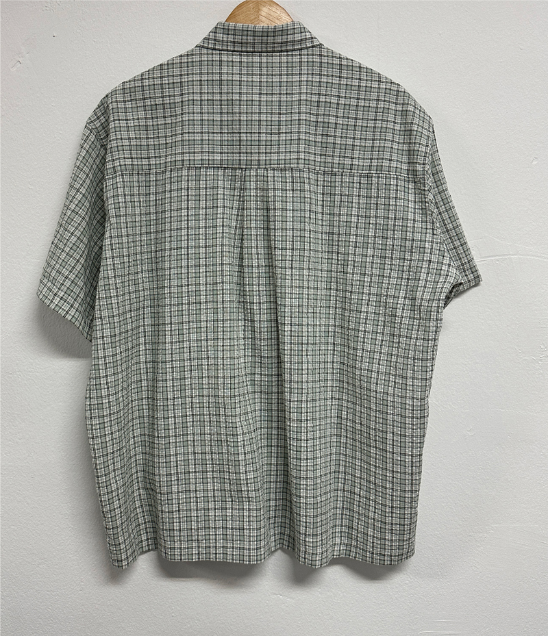 CHECK POINT BIG SHIRT💚❤🖤 - 3 COLORS