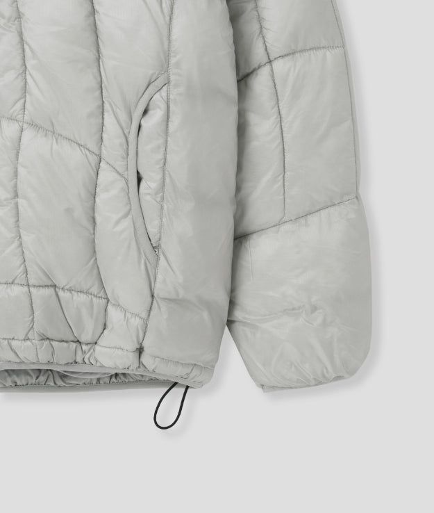 Wave Quilting Hood Lightweight Padding