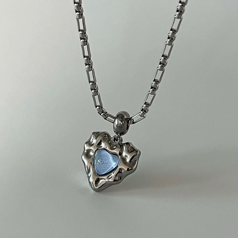 marine heart necklace