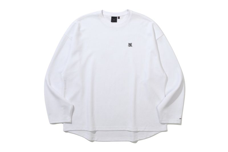 RECENT BASIC LONG SLEEVE_WHITE