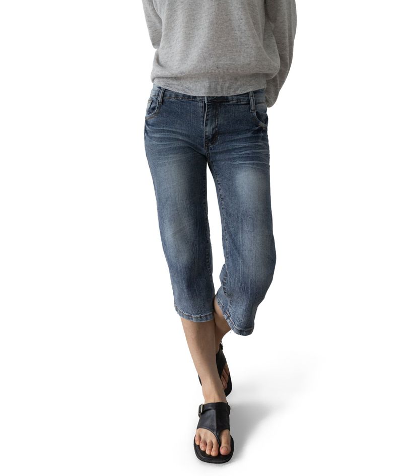 Ebe Low-Rise Capri Denim