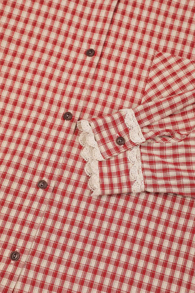 Vienna Checkered Shirt [Red]
