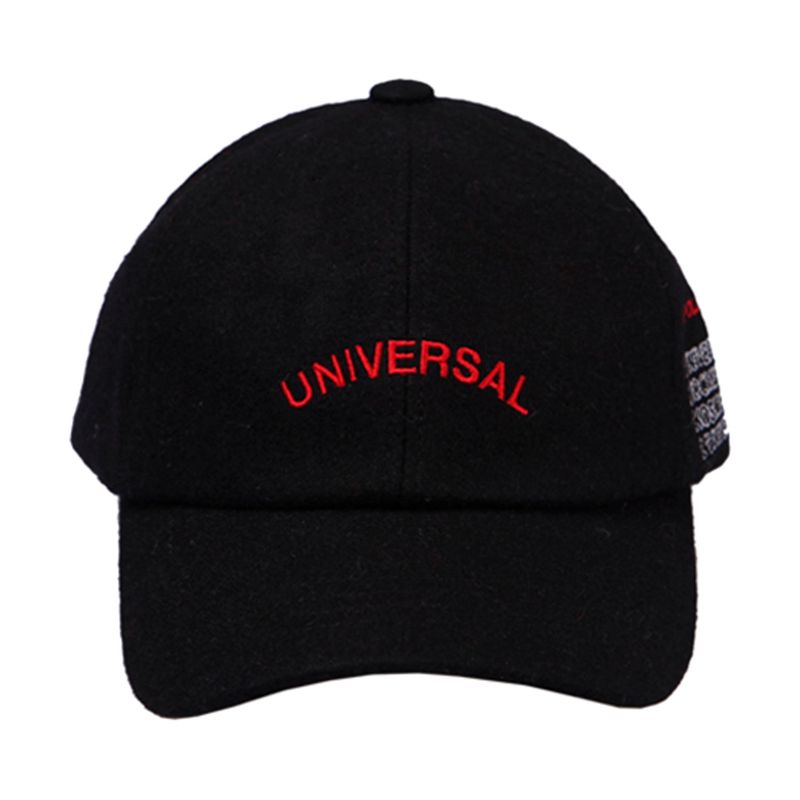 C.O.M.E（シーオーエムイー）の「ユニバーサルウールキャップ[UNISEX] UNIVERSAL WOOL CAP (Black)（Hats）」