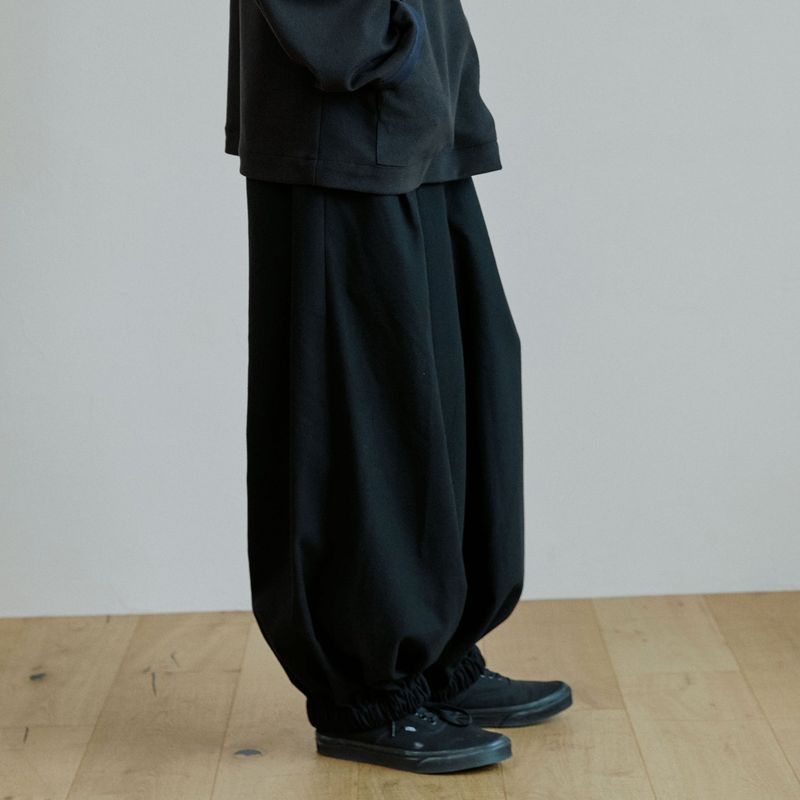 malen（マレン）の「unisex jogger balloon pants black（Pants）」
