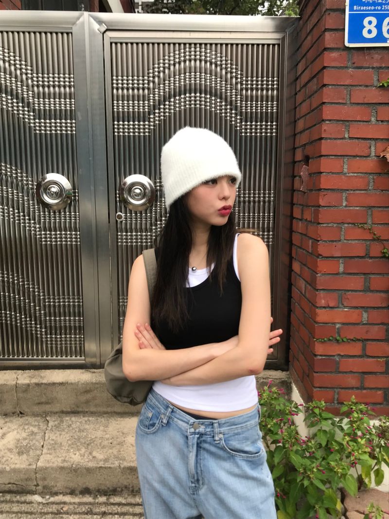 Jade short beanie