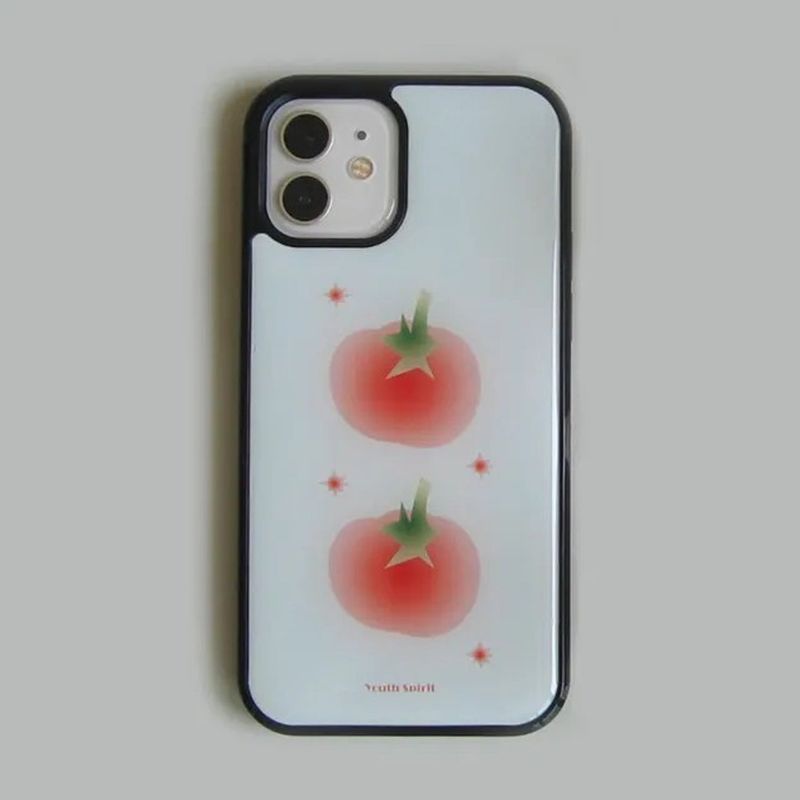 Tomato Red Epoxy Bumper Case
