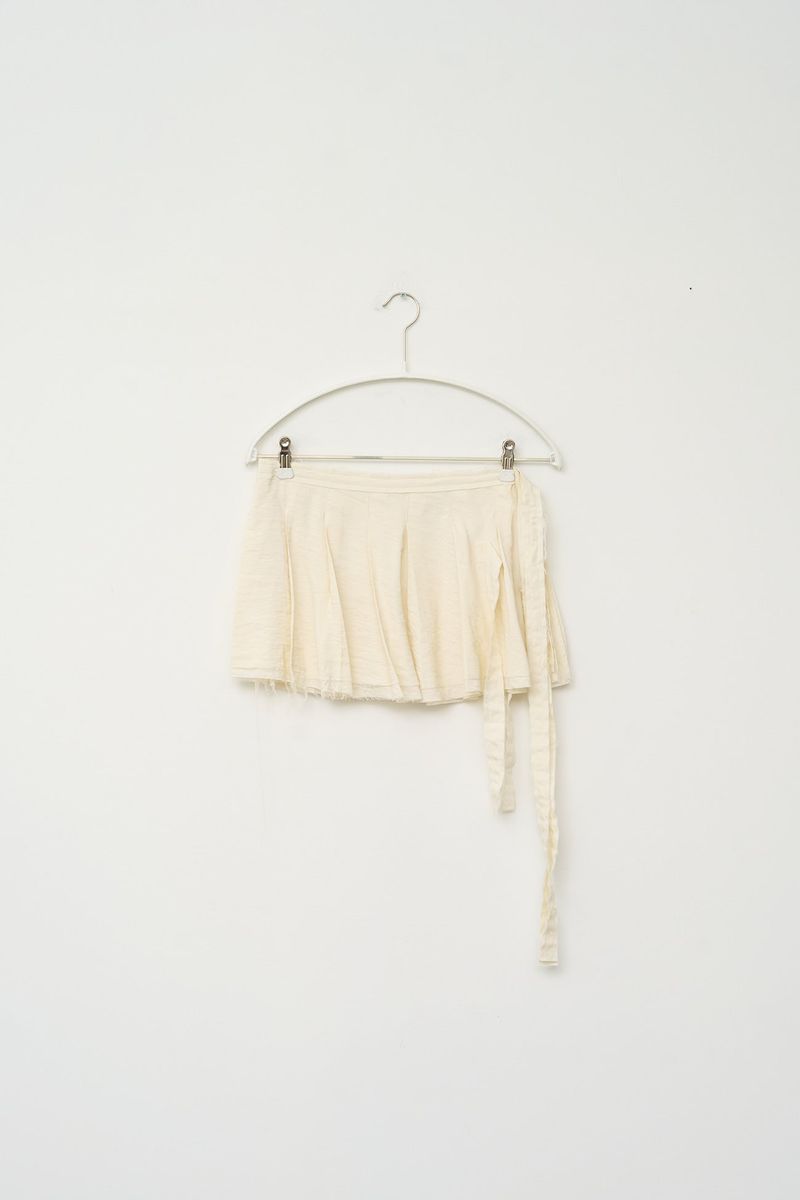 (W) Muse Strap Mini Skirt