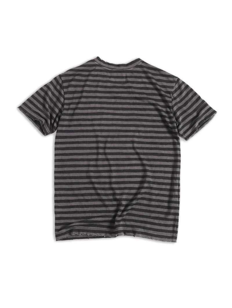 RD DARK STRIPED V-NECK TSHIRT