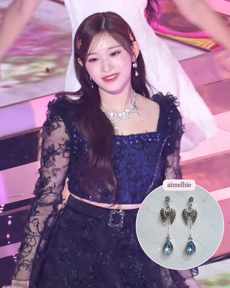 [IVE Leeseo Earring] The Angel Wings Earring