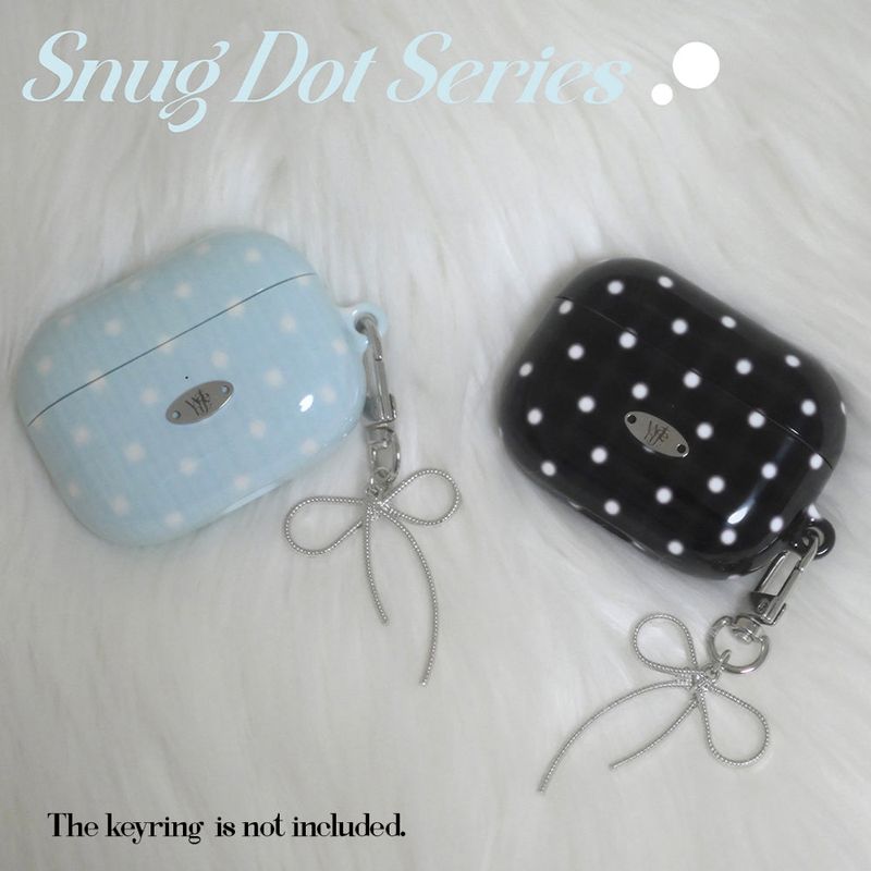 [MADE] snug dot airpods case (blue)