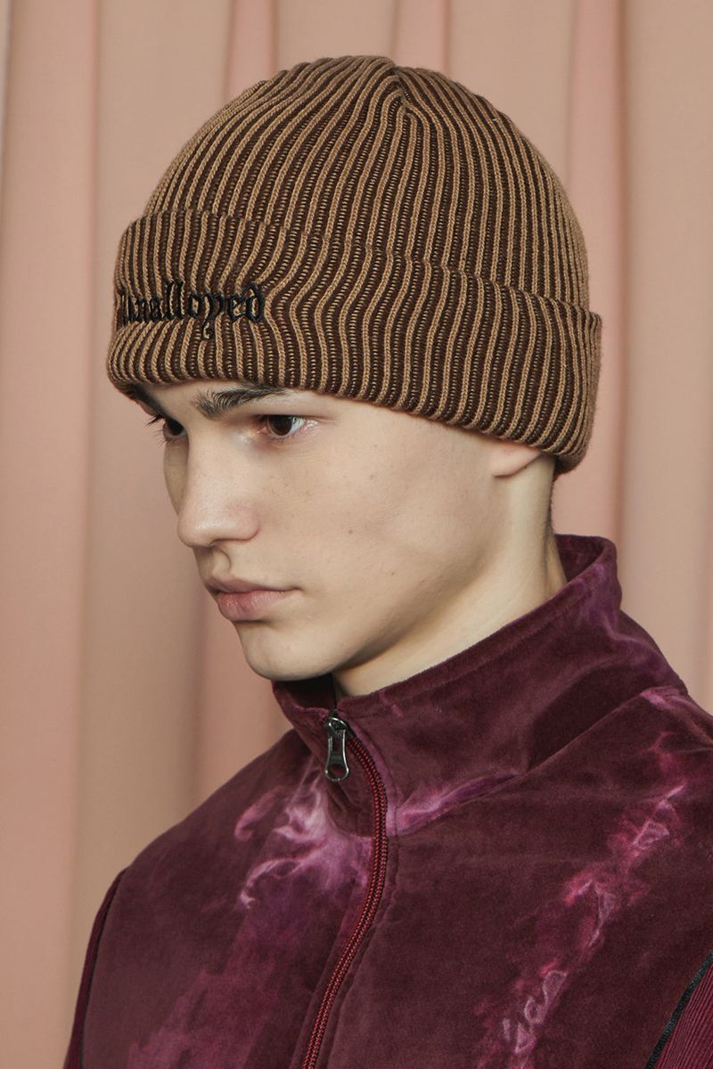 TWO-TONE BEANIE / BEIGE