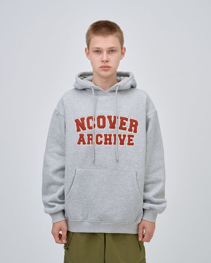 SCRIPT LOGO SWEAT SHIRTS - GRAY