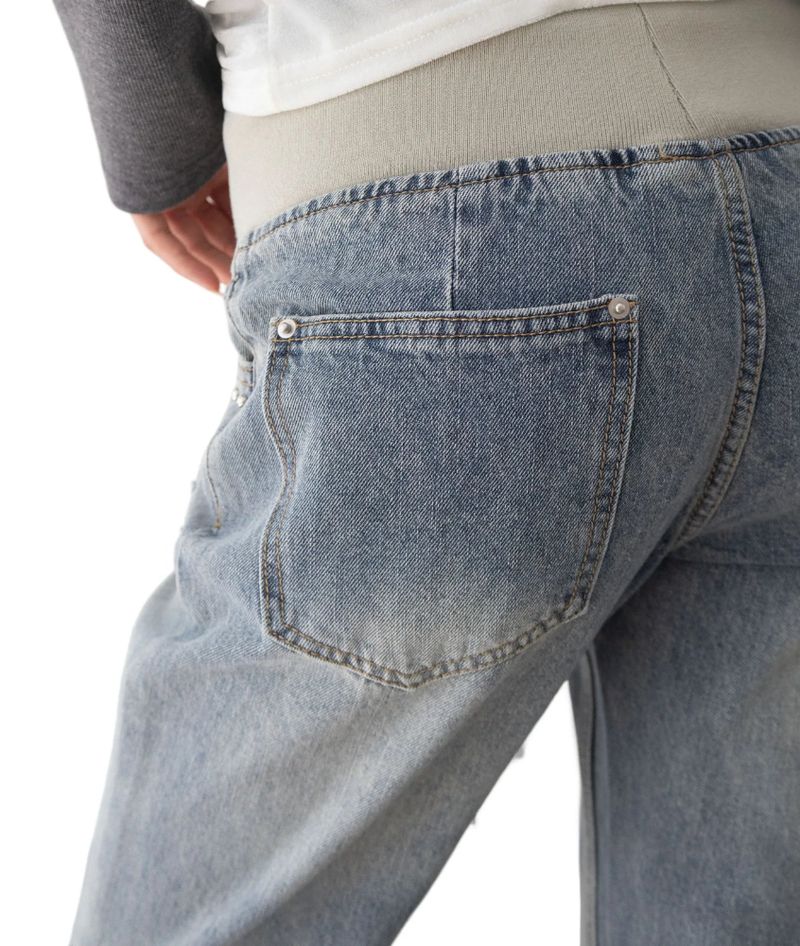 Ruin Layered Banded Bootcut