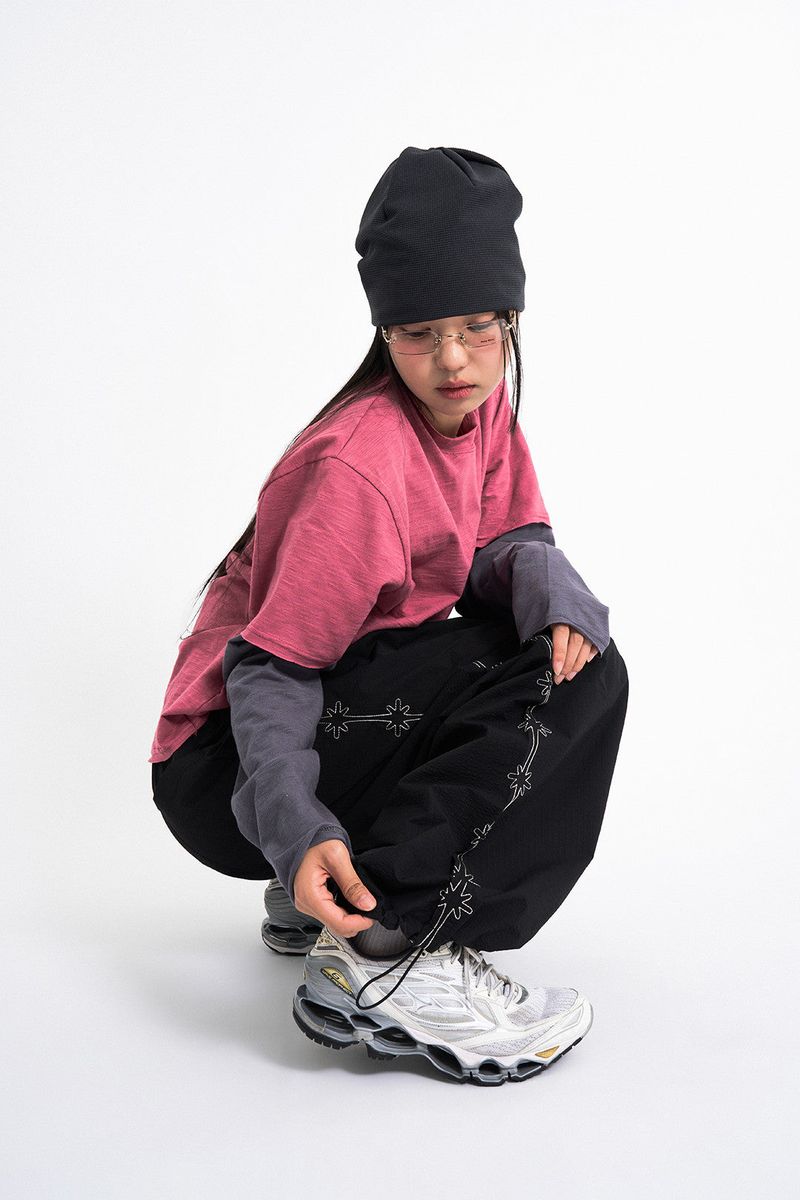 Light waffle beanie