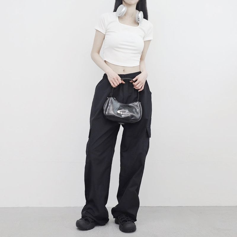 (Unisex) Carden Cargo String Pants