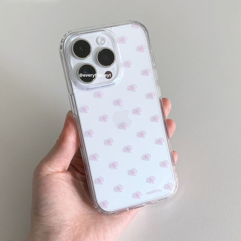 [jelly hard] ribbon pattern case
