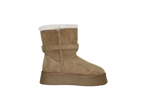 FOLD-DOWN SHEEPSKIN BOOTS