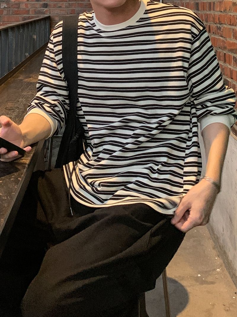 MR Morin Loose fit stripe MTM