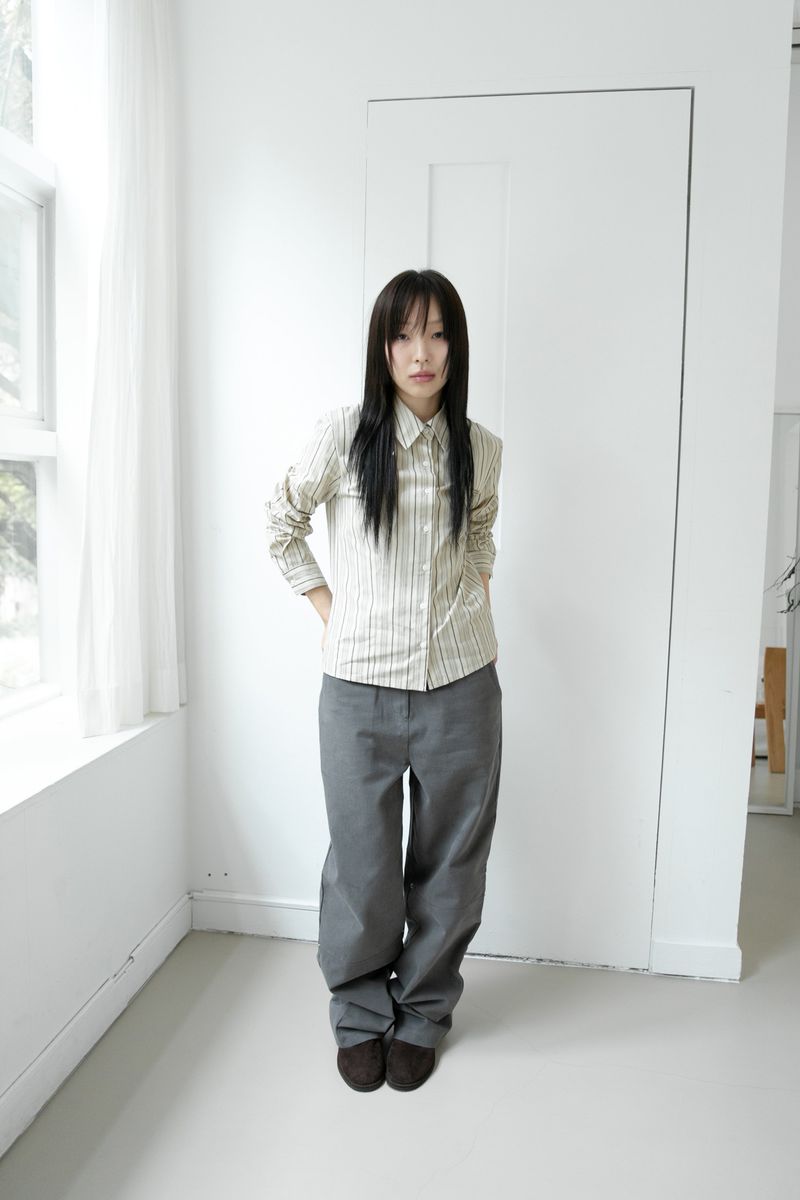 autumn stripe shirts(3colors)