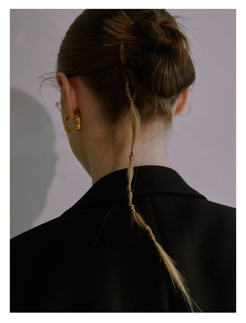 Bubble Earring (Gold)