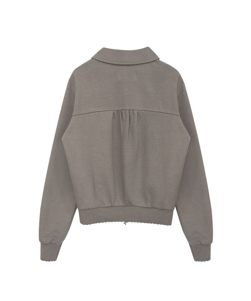 MINI CHECK SWEAT JK BEIGE
