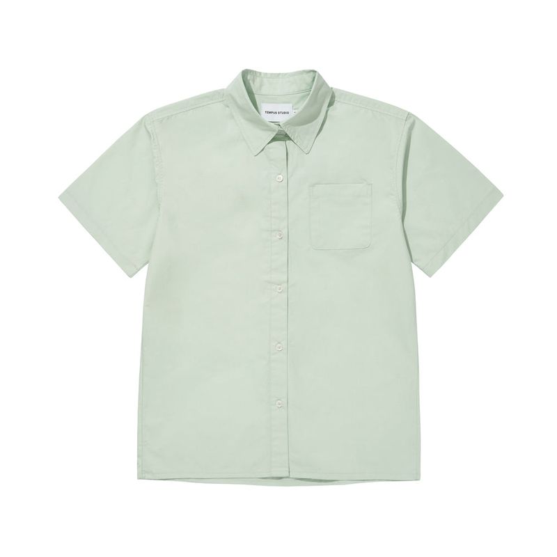 TEMPUSSTUDIO（テンプススタジオ）の「TEMPUS OVER-FIT HALF SLEEVE SHIRT [MINT]（Tops）」